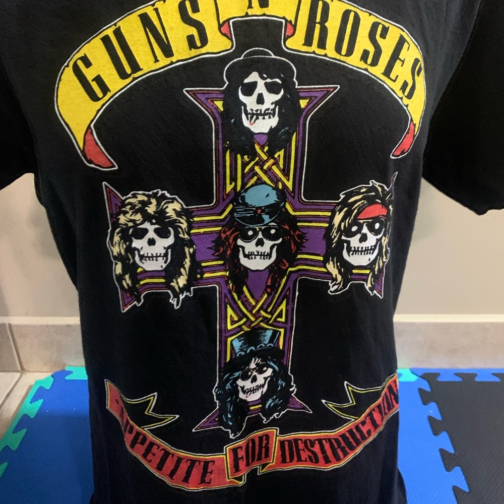 Vintage Guns & Roses rock T shirt
